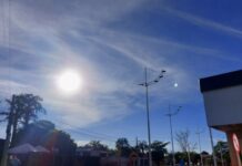 Tempo instável continua em Três Lagoas nesta quinta-feira