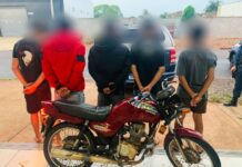 Força Tática apreende menores suspeitos de furtar moto em Três Lagoas
