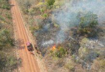 MS intensifica ações contra incêndios e mobiliza Bombeiros no Pantanal