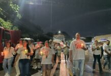 Chuva não apaga a fé e ex-oratorianos se unem em oração pelo retorno de Ir. Armando Catrana