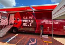 Unidade móvel do Hemosul faz primeira ação em Ribas do Rio Pardo e coleta 273 bolsas de sangue