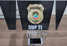 Polícia Civil apreende dois adolescentes por tráfico de drogas no bairro Novo Oeste