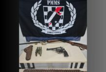 Disparos dentro de casa terminam com apreensão de armas pela Força Tática no Jardim Ipanema