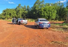 Veículo roubado é encontrado abandonado na BR 262 em Três Lagoas