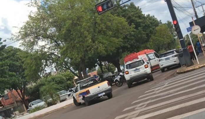 Acidente com bicicleta elétrica