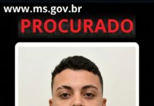 Polícia Civil pede apoio da população para localizar homem com participação em homicídio praticado em Maracaju