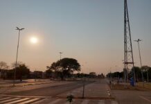 Calor dispara e tempo seco domina o sábado em Três Lagoas