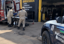 VIOLÊNCIA NA VILA PILOTO: discussão entre colegas termina com trabalhador ferido por golpe de barra de ferro