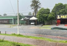 Domingo de eleição terá risco de temporal em Três Lagoas, com previsão de quase 118 mm de chuva