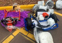 Polícia Militar apreende R$ 30 mil em mercadorias do Paraguai após perseguição em Três Lagoas