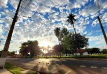 Três Lagoas pode chegar aos 41°C nesta sexta-feira, segundo meteorologia