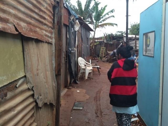 Em Campo Grande, exemplo das condições em que vive parte da população (Foto/Arquivo)