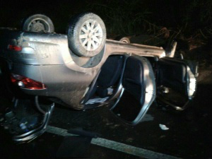 Capotagem foi a 40 km de Alcinópolis