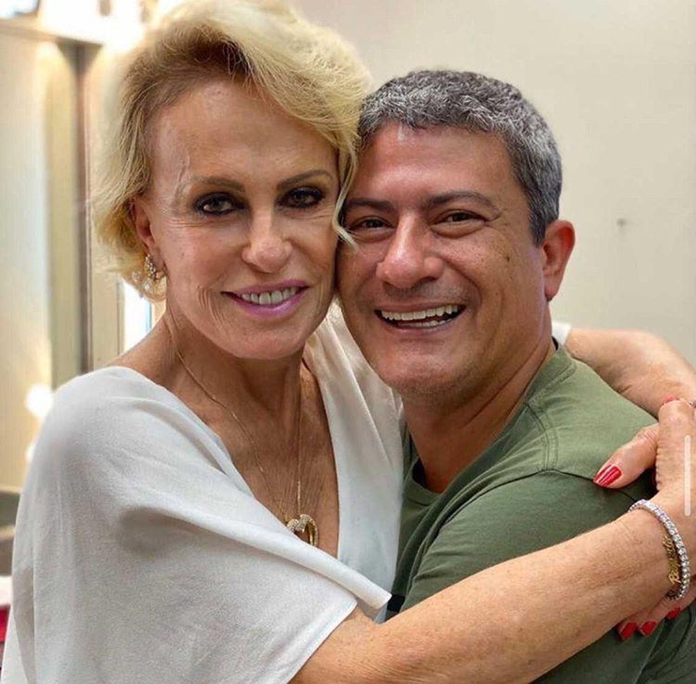 Ana Maria Braga e Tom Veiga. Foto: Reprodução/Instagram/Tom Veiga.