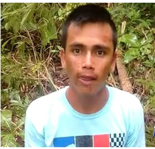 Richard, já no Céuzinho, um pouco antes de morrer (Foto: reprodução/vídeo)