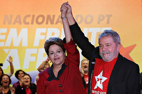 Lula defendeu a presidente Dilma RousseffRicardo Stuckert/02.05.2014/Instituto Lula