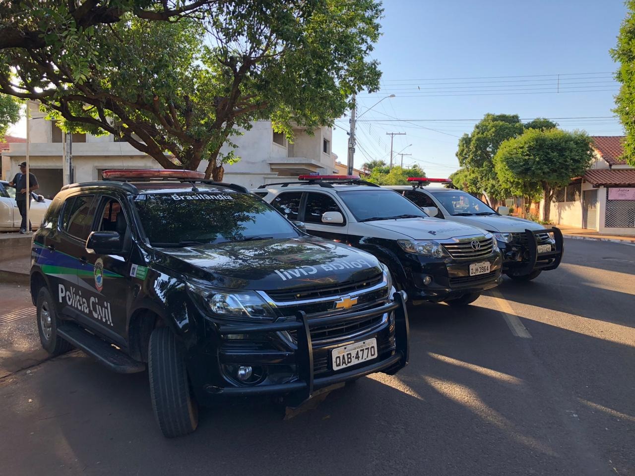 Polícia Civil de MS e de SP fazem operação conjunta nesta sexta (6).