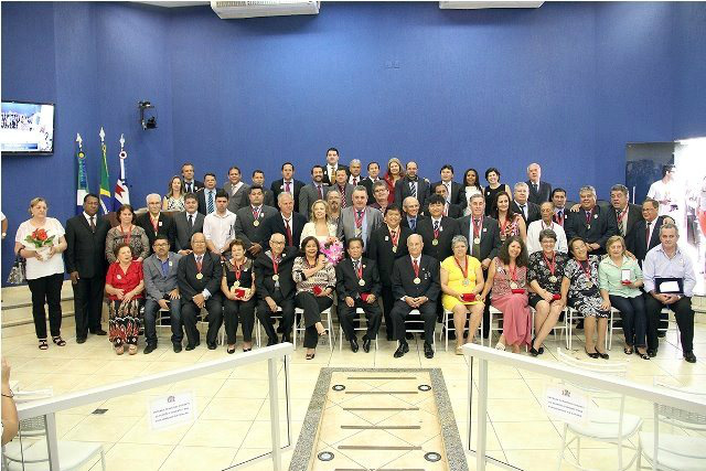 Homenageados com a Comenda Centenário Legislativo