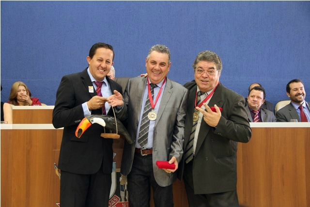 Gil do Jupiá, Ângelo Guerreiro e Romeu de Campos Júnior