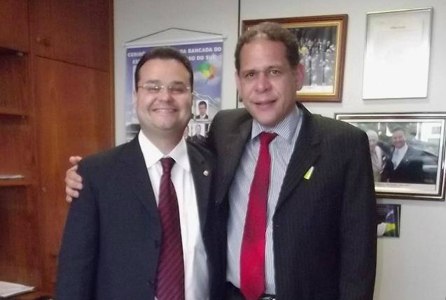 Nesta quarta-feira (10/07), Jorge Martinho já esteve com o deputado federal Fábio Trad.