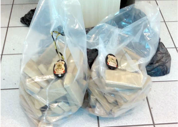 Droga foi apreendida durante operação (Foto: Assessoria/ Polícia Federal-MT)