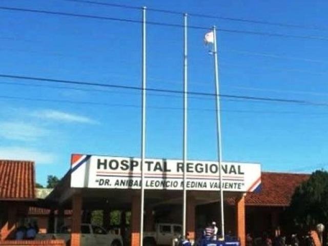 Menina com dengue hemorrágica está no hospital de Pedro Juan Caballero (Foto: Porã News)