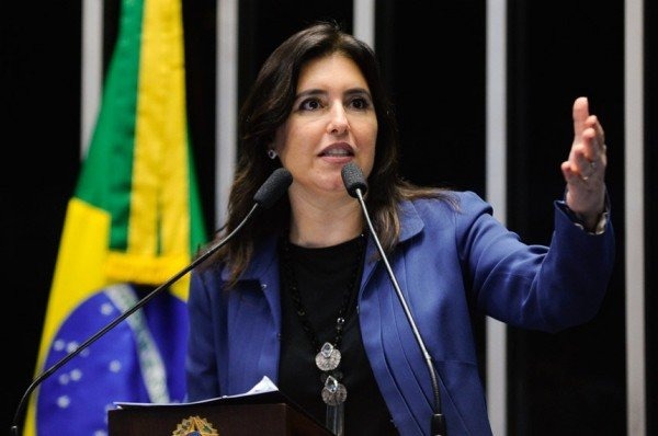 Senadora Simone Tebet (Foto: Moreira Mariz/Agência Senado)