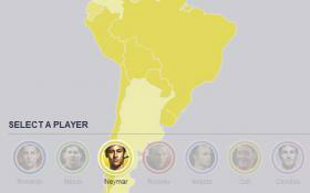 Foto: Reprodução/FacebookFacebook mostra em quais países jogadores possuem mais fãs na rede social