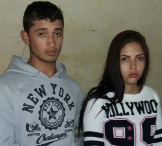 O casal foi preso durante uma ação conjunta entre a Polícia Militar e o DOF-Fotos: Osvaldo Duarte