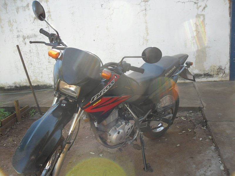 A motocicleta foi encaminhada para a Delegacia de Polícia Civil de Nova Andradina para as providências cabíveis.Foto: Assessoria 