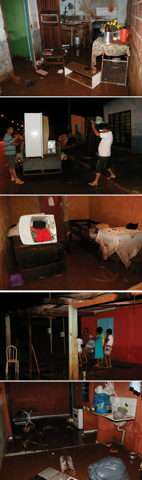 Créditos: Midiamax - Maioria das famílias perderam praticamente tudo por conta do temporal