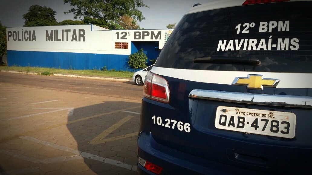 Caso foi atendido pela PM de Naviraí. Foto: Divulgação