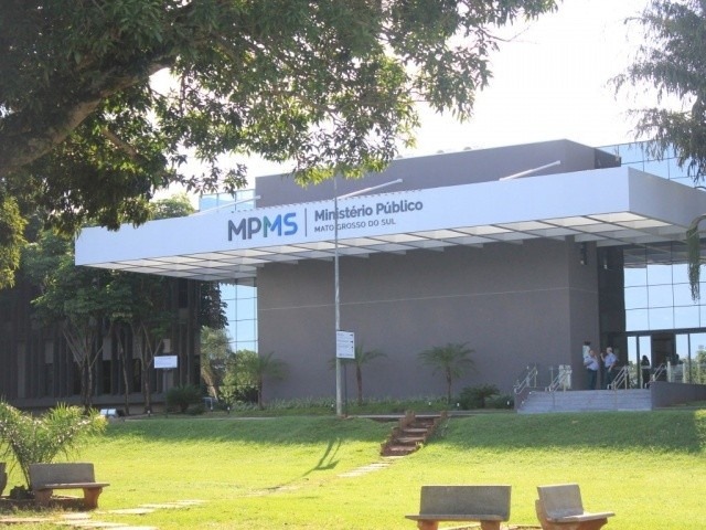Prédio do Ministério Público de MS. (Foto: Arquivo)