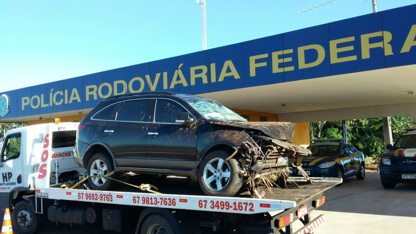 Veículo carregado com maconha foi apreendido pela PRF - Foto: Divulgação
