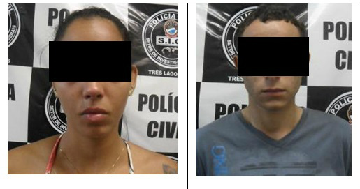 Eles foram presos por tráfico de drogas. 
