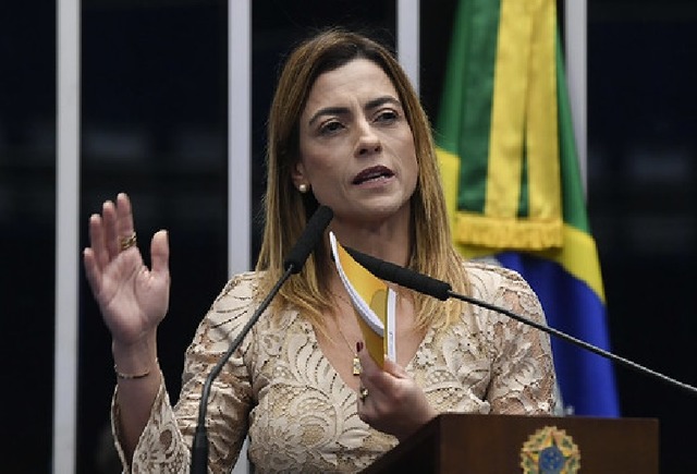 Senadora pelo PSL-MS, Soraya Thronicke - Foto: Roque de Sá/Agência Senado