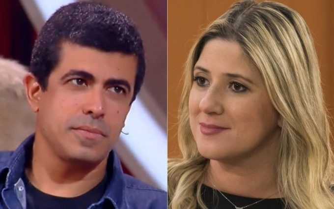Marcius Melhem e Dani Calabresa. Fotos: Globo.