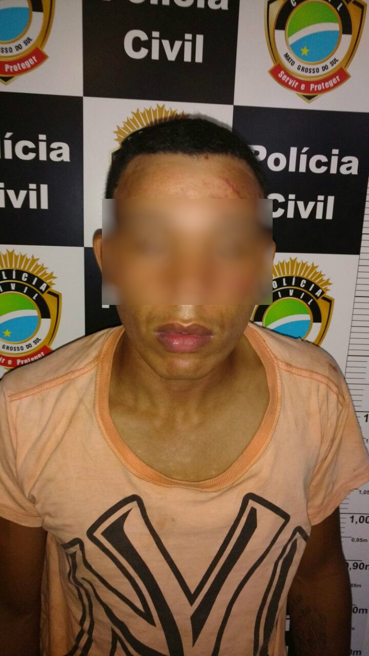 Cabeção foi preso por cometer diversos furtos em Selvíria. Foto: Divulgação Polícia