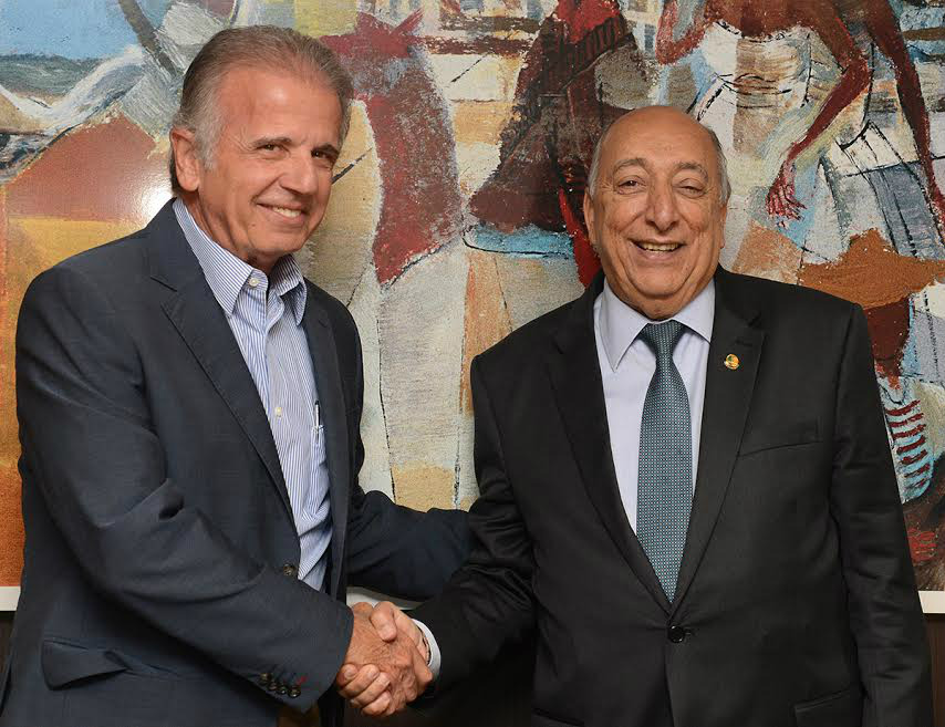 José Múcio com senador Pedro Chaves