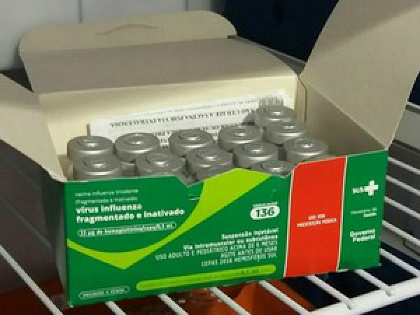 Campanha de vacinação contra H1N1 (Foto: Cláudio Nascimento/TV TEM)