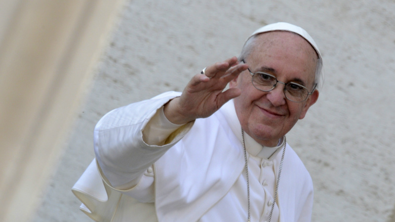 Papa afirmou que alegria é maior que cansaço ao retornar para Roma.Foto: Divulgação
