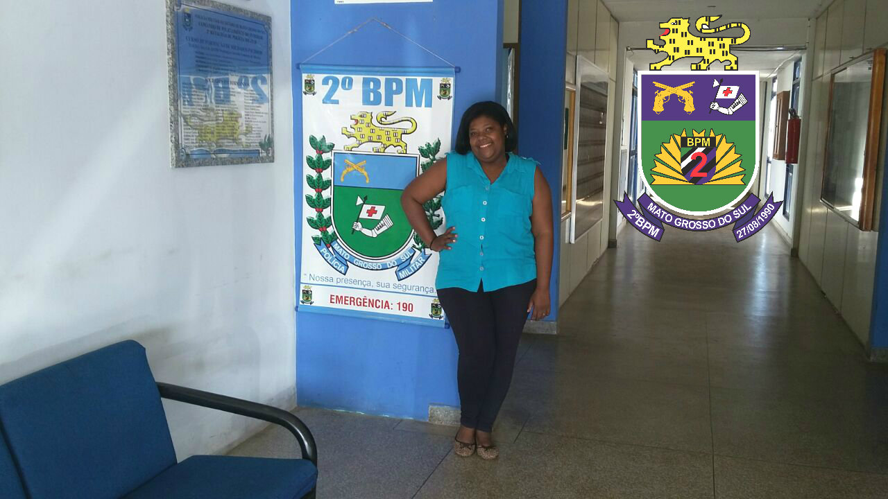 Nálide Santos de Oliveira será homenageada pelo 2° BPM. 