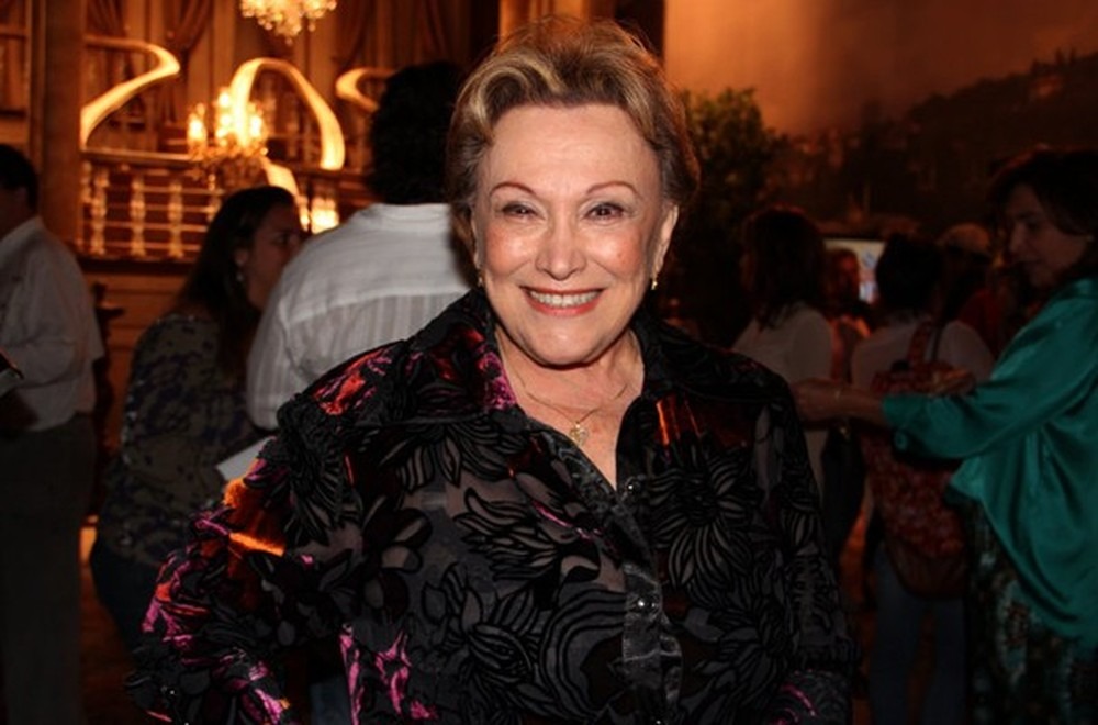 Nicette Bruno em 2016. Foto: Nathalia Fernandes / TV Globo.