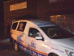 Luciano morreu na hora e segunda vítima continua internada na Santa Casa. (Foto: Direto das Ruas)