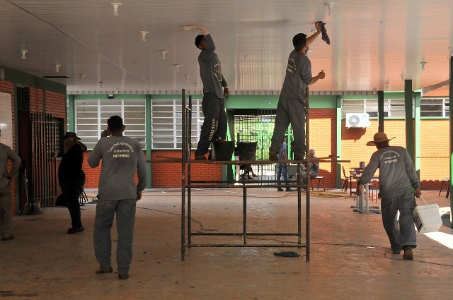 Presos concluíram a reforma do Teotônio Vilela na sexta-feira (15) - Foto: Valdenir Rezende