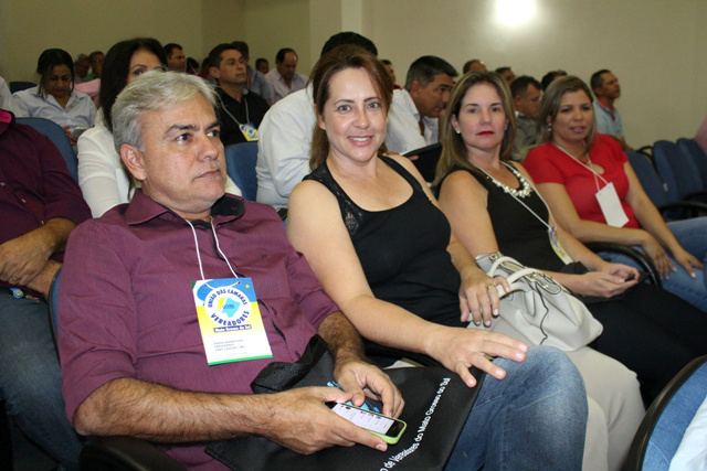 Jorginho do Gás durante Encontro de Vereadores