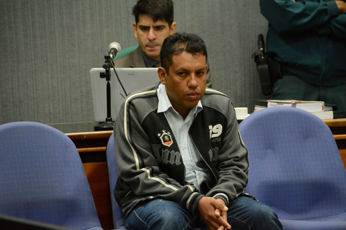 Delosanto Carvalho Santos, durante julgamento - Alvaro Rezende (Correio do Estado)
