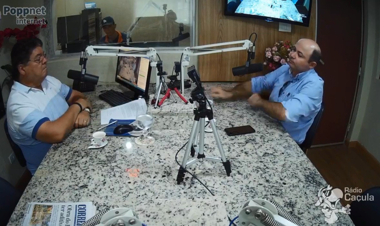 Imagem: Linha Direta com A Notícia - Arquivo Rádio Caçula