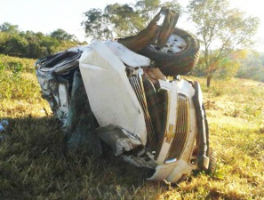 O acidente foi na região do Distrito de Pontinha do Cocho e Figueirão.Foto: Coxim Agora 