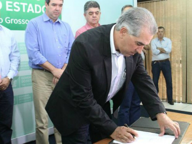 Governador Reinaldo Azambuja (PSDB)